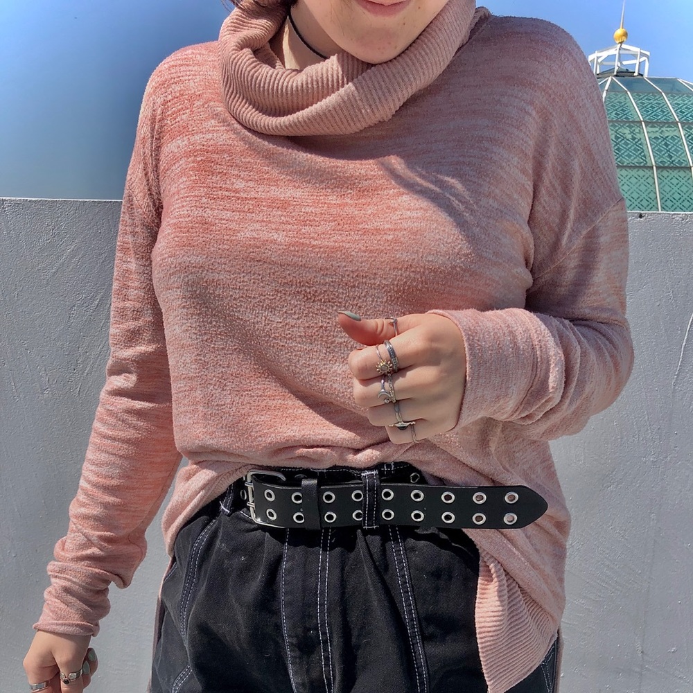 Gap Pink Turtleneck